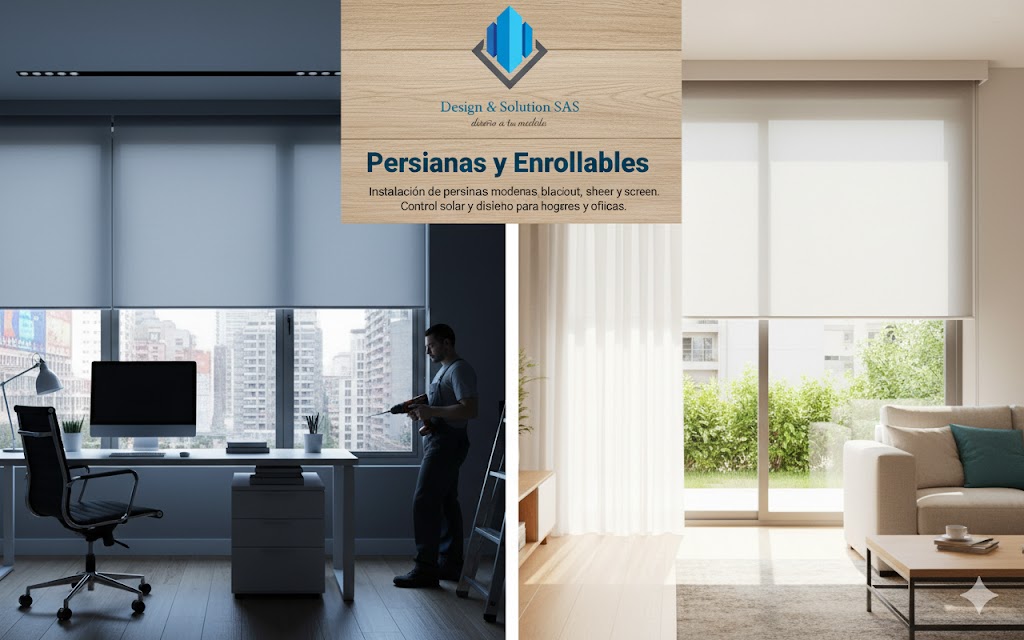 Instalación de persianas Bogotá